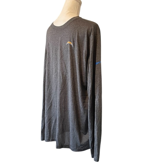 NFL Los Angeles Chargers The Nike Tee Dri-Fit Long Sleeve Shirt Men’s XL - Picture 2 of 13